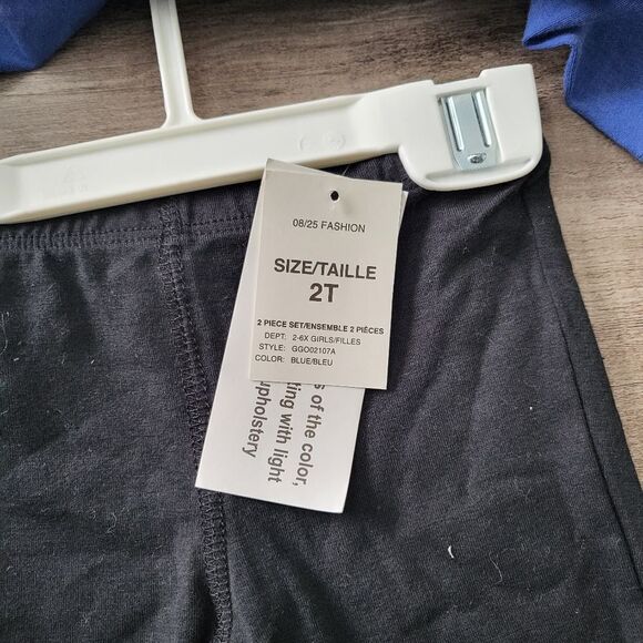 Guess kids 2 piece set , long sleeve and leggins 2T size - Picture 4 of 7